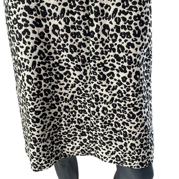 Karen Kane Cheetah Print Dress Size Small S Sheath Dress Animal Print V Neck - Picture 5 of 8